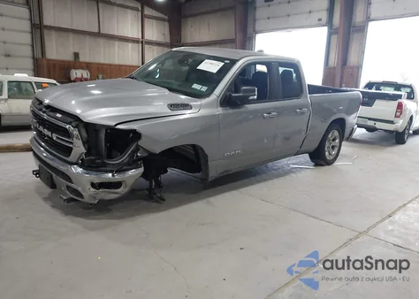 2020 Ram 1500 Big Horn 4X4 6'4 Box from USA, damaged, VIN 1C6SRFBT1LN142168